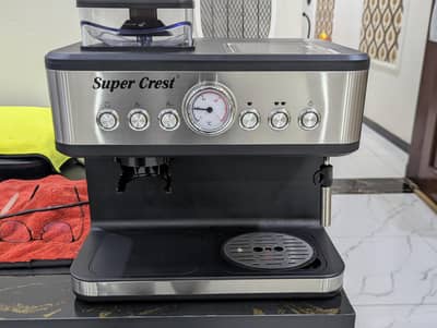 Super Crest Coffee Machine.