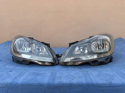Mercedes w204 c180 headlights