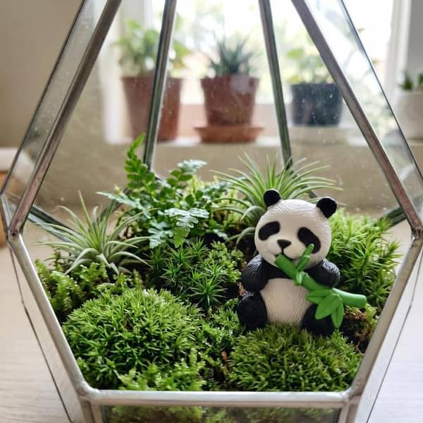 Universal Panda Resin Character Decoration Accessories For Car