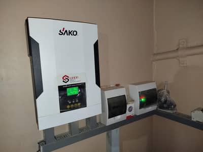 Sako Sunon Pro 3.5KW Solar Inverter with 2 Hawk 185AH Tubil Batteries