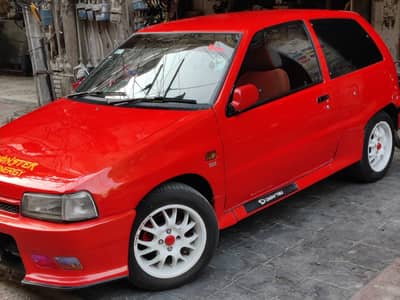 Daihatsu Charade 1989 – Red | Well-Maintained | Manual