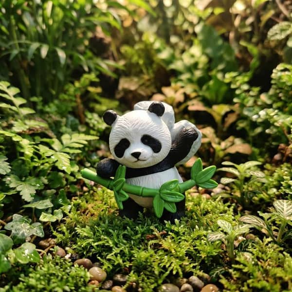 Universal Panda Resin Character Decoration Accessories For Car