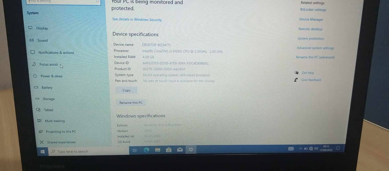 Core i3 6th Generation 3
