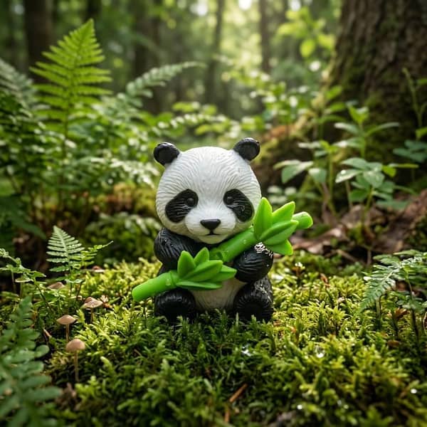 Universal Panda Resin Character Decoration Accessories For Car