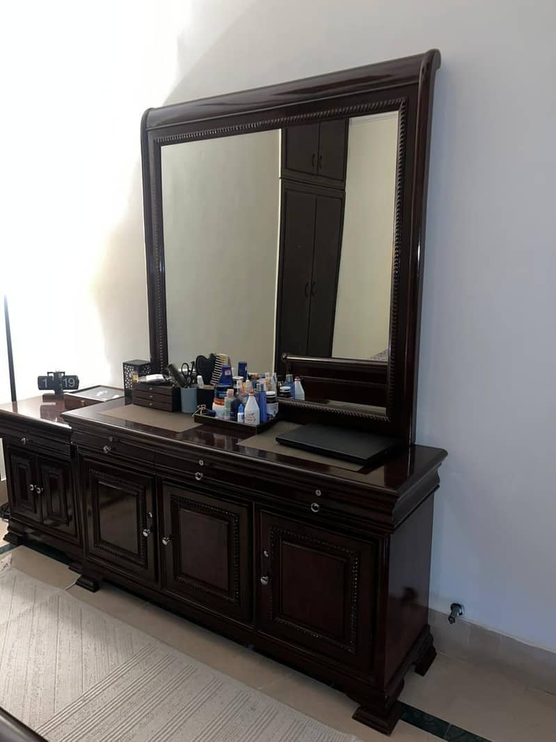 double bed side table  dressing table 5
