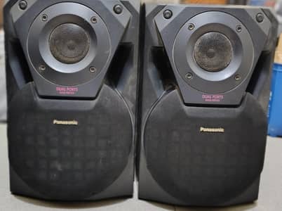 Panasonic Dual Ports Bass-Reflex Speakers