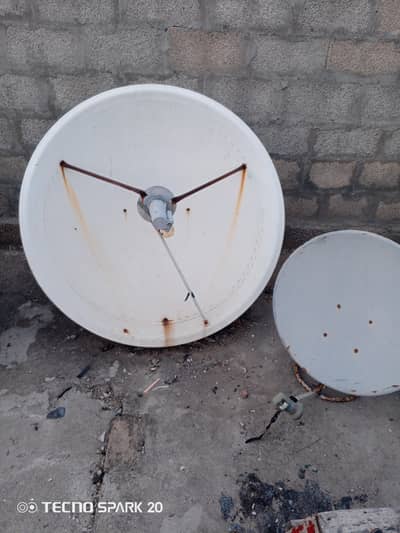 two dish antenna 12000