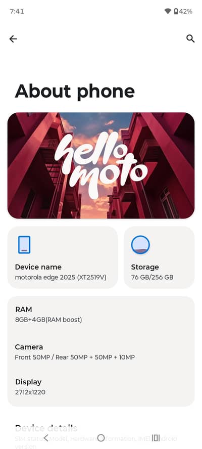Motorola Edge 2025