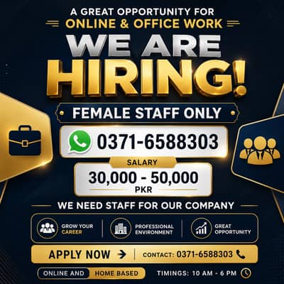 Online Jobs/ Full-Time / Part-Time jobs available / website Work