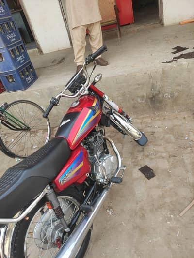 HONDA 125 cg motorcycle urgent sale keny Laga hu 0327/7517022