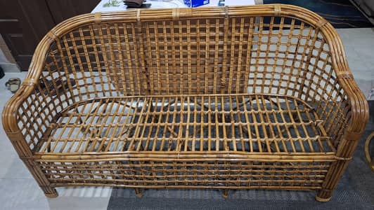 cane sofa set