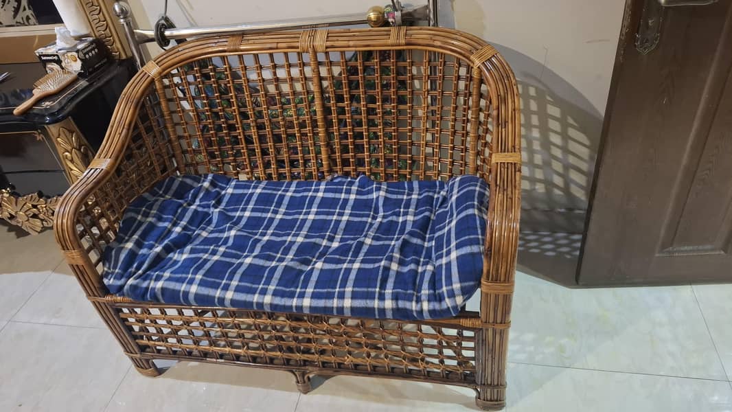 cane sofa set 5