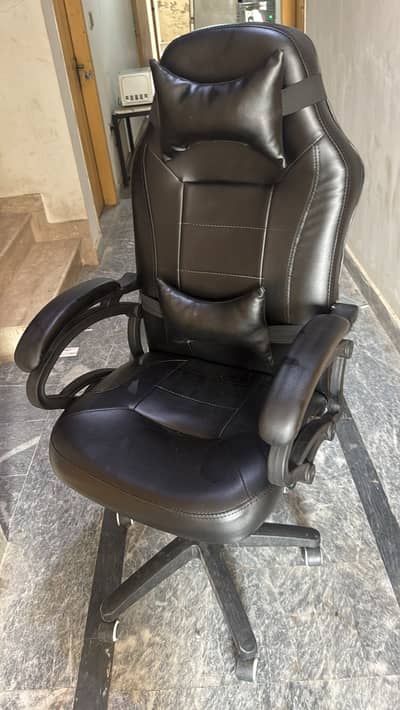 Gaming chair Leather