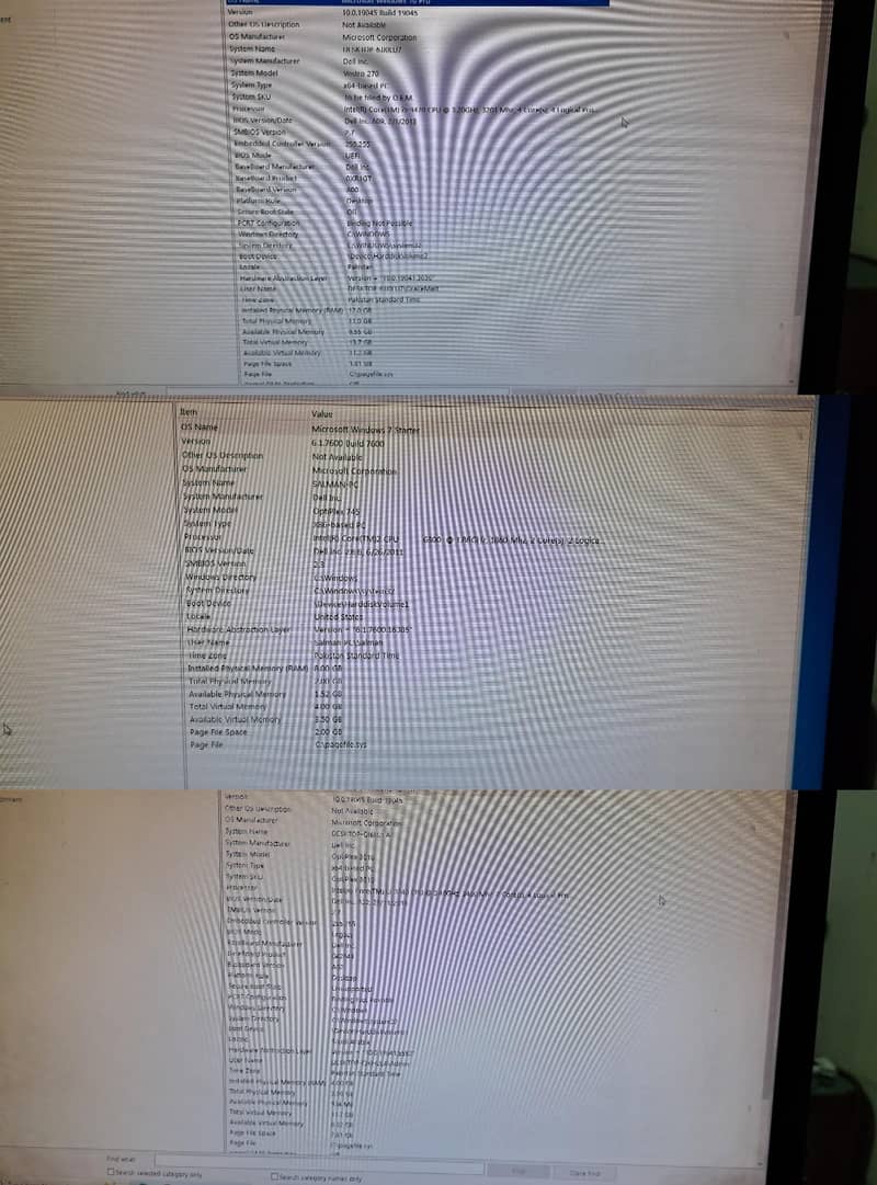 Complete Computer Setup, 3PCs + 3 Moniter + Accessories 1