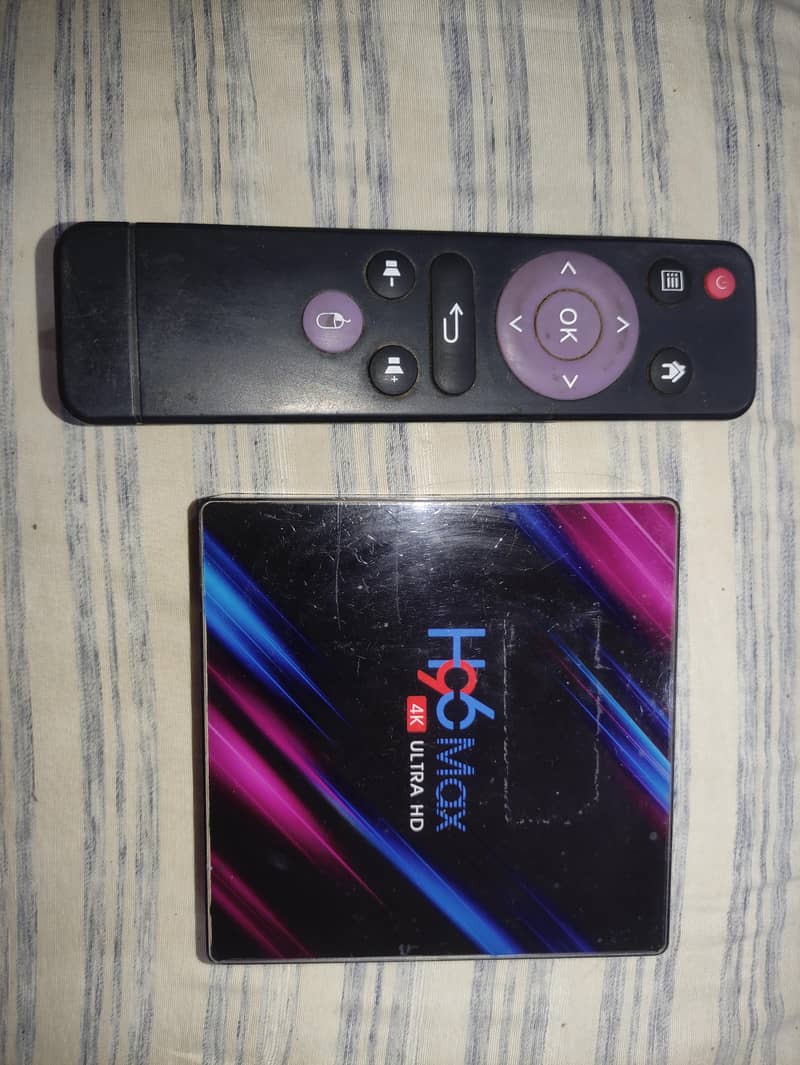 H96 Max 4K android box 4