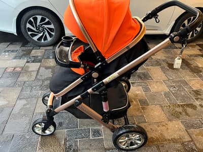 baby pram little son