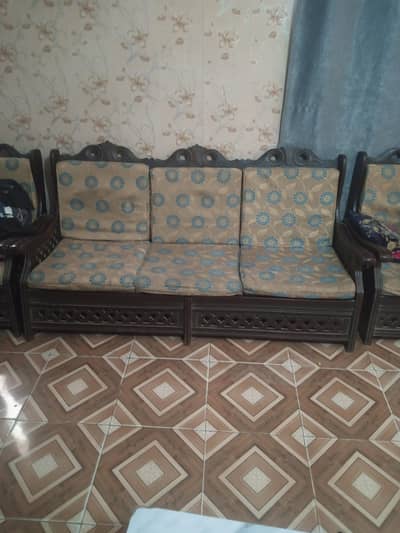 5 seatter sofa sheesham wood