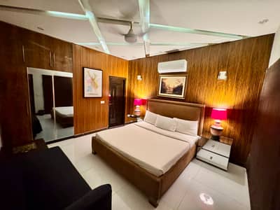 Faisal Town 1 Kanal 3 Bed's upper portion with basement