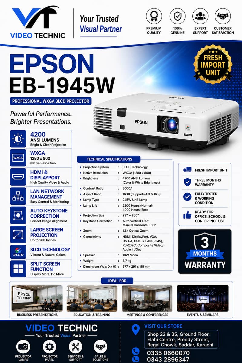 Projector & Multimedia Projector 8