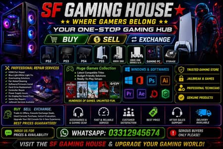 Playstation and Xbox sale,Repair and games installation