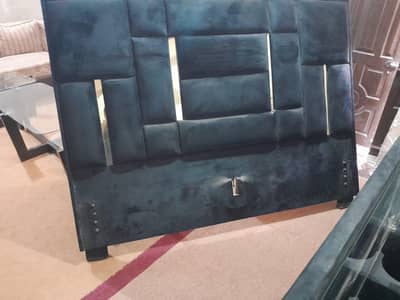 king size bed with 2 side tables and dressing table complete