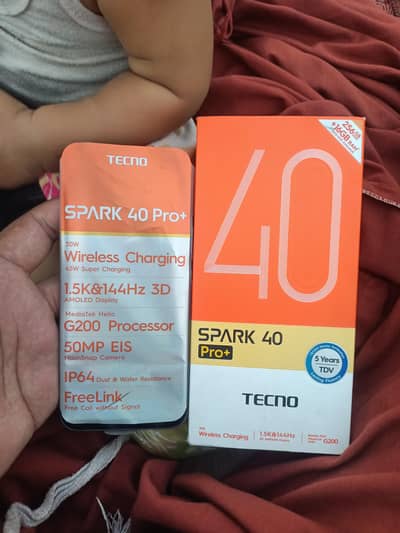 Tecno spark 40 pro Plus 8/256