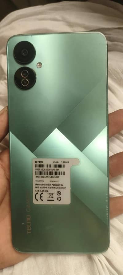 TECNO Camon 19 Neo 6GB/128GB PTA Approved | Box + Original Charger