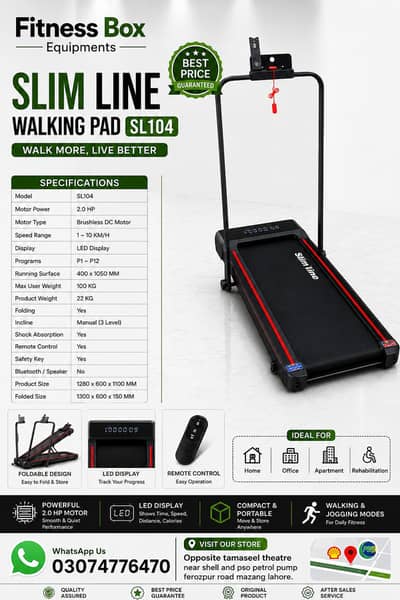 Walking Pad |Treadmill | Folding Walking Machine