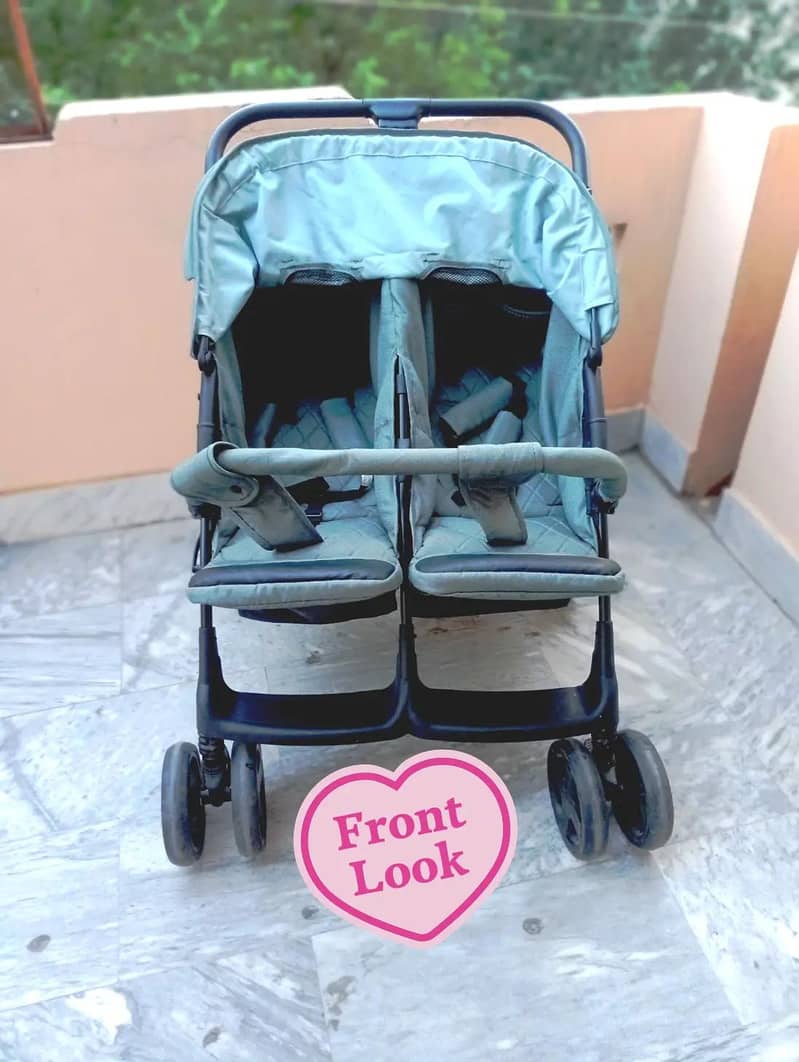 Double Seating Pram 0