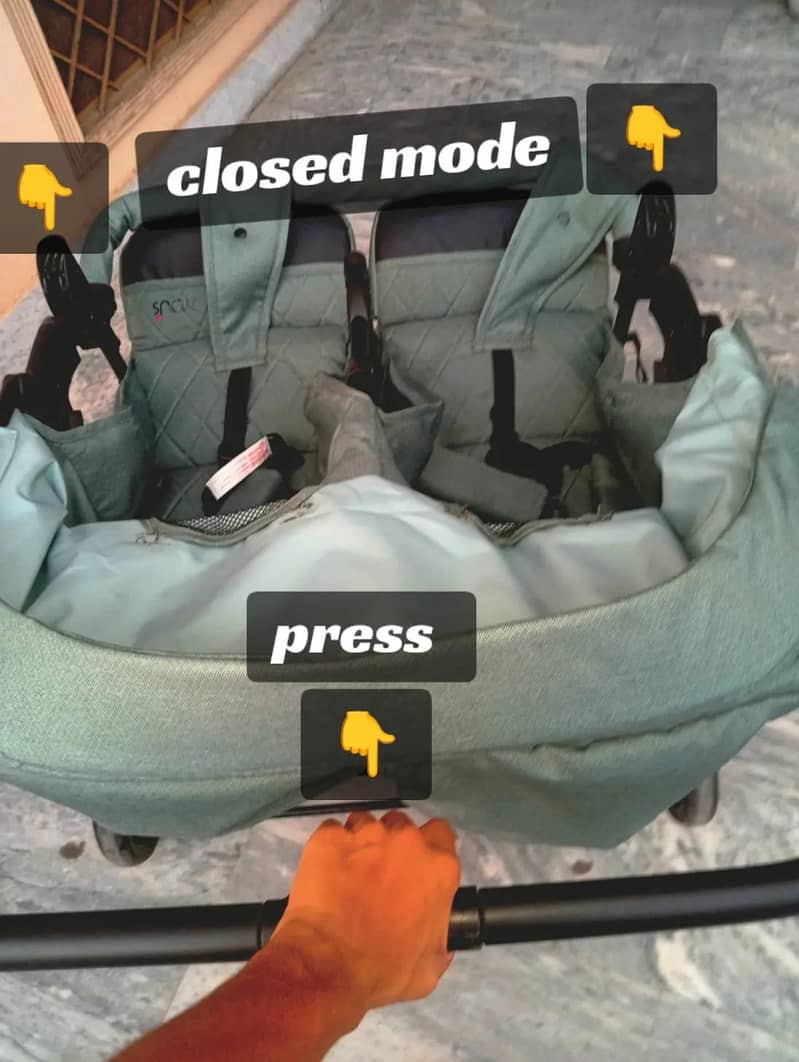 Double Seating Pram 8
