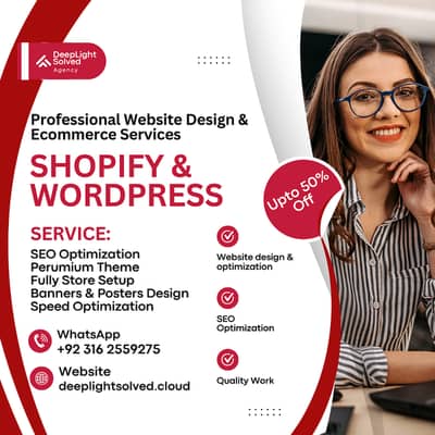 WordPress | Shopify Store | eCommerce Website Development