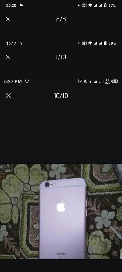 Apple iPhone 6S 32 battery 100 new condition