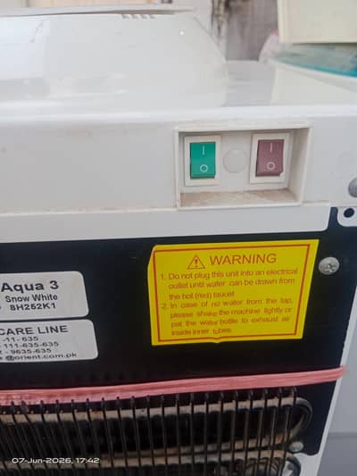 Orient Aqua 3 water dispenser