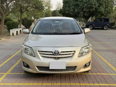 TOYOTA COROLLA GLI 2009 1.3 LAHORE NUMBER 2010