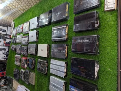 new and used japani amp and woofer's available