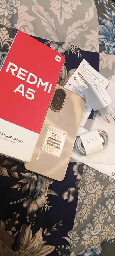 Xiaomi Redmi A5 with Warranty Complete Box