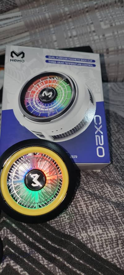 Memo CX20 fast cooling fan for mobiles
