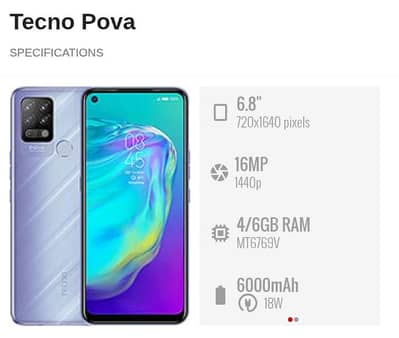 Tecno Pova
