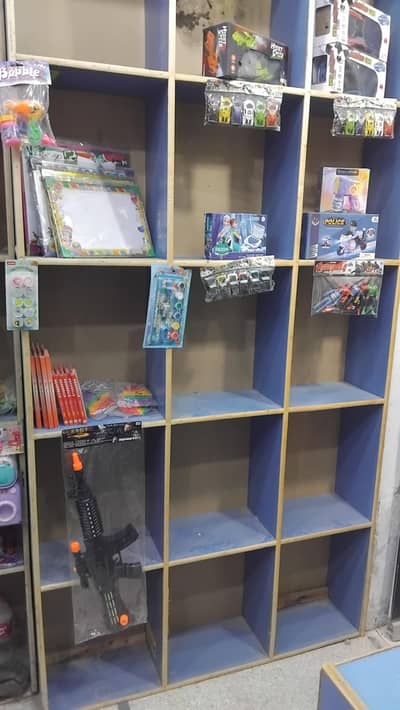 racks and counters for sale and 1 glass door front used only 3 month