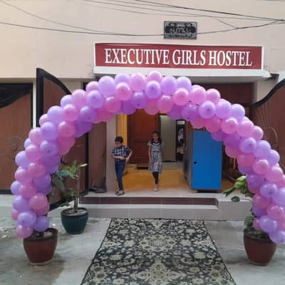 Executive girls hostel defence view BB34 Mini market Karachi