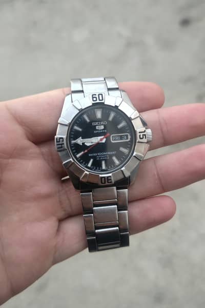 Original Seiko 5 Sports Automatic (Model SNZF57) - 23 Jewels