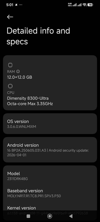 Xiaomi POCO X6 Pro