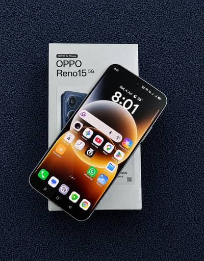 OPPO Reno 15, almost full warranty