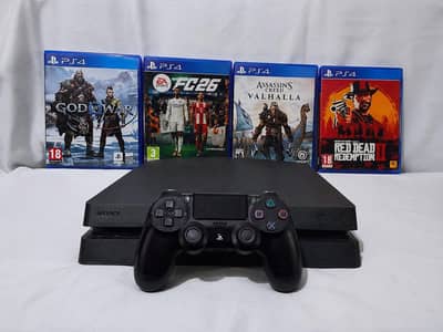 PS4 FAT 500GB | JAILBREAK | 1 original controller | 4 games | 10/10