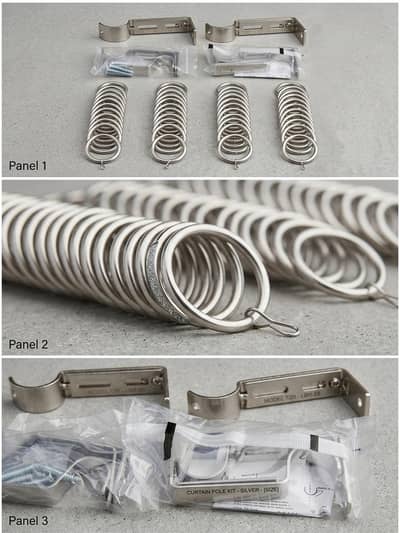 curtain pole kit