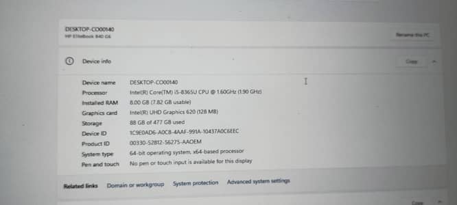 HP Elitebook 840 G6