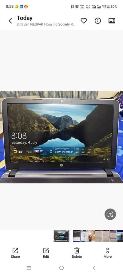 HP Pavilion Notebook | Core i7 6th Gen | 12 GB Ram DDr3