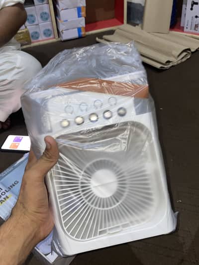 Mini Air Cooler Fan | Portable USB Air Conditioner with Water Mist