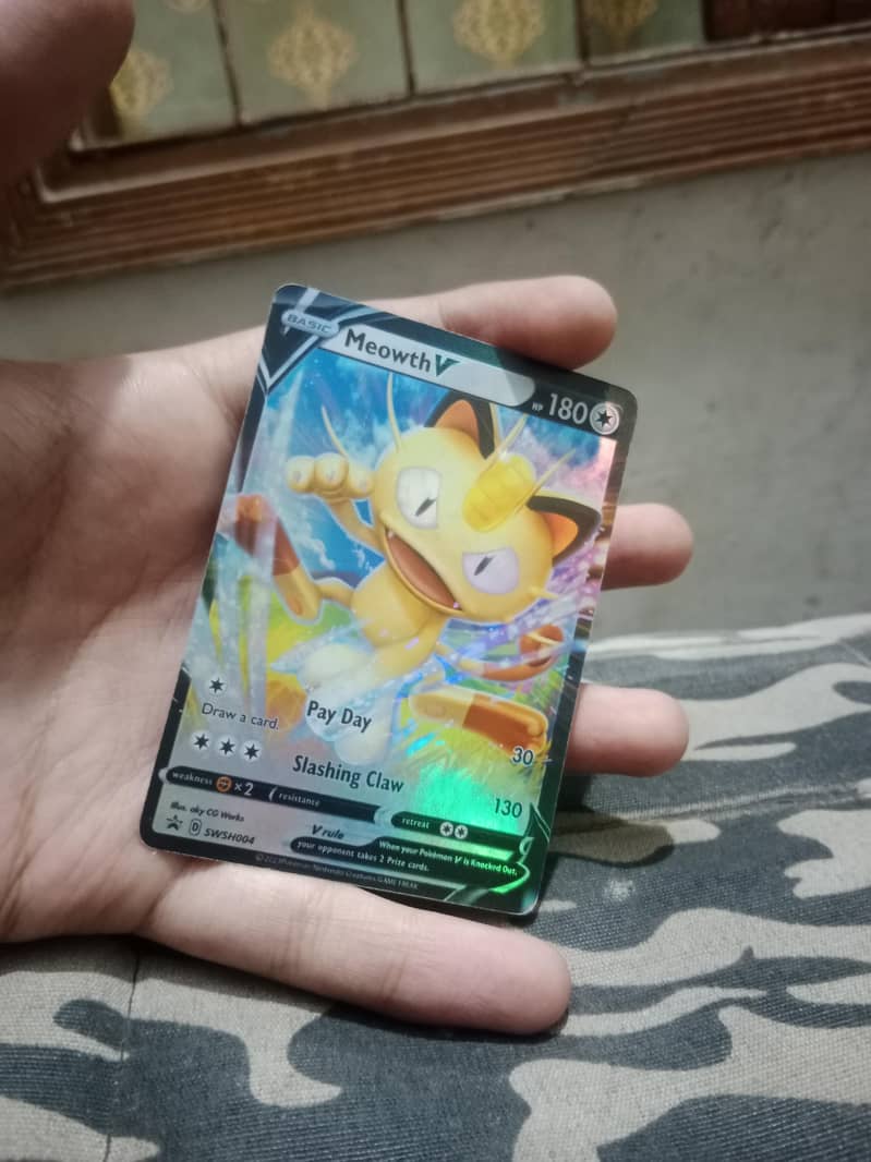 Pokèmon card | Meowth V | BASIC 0