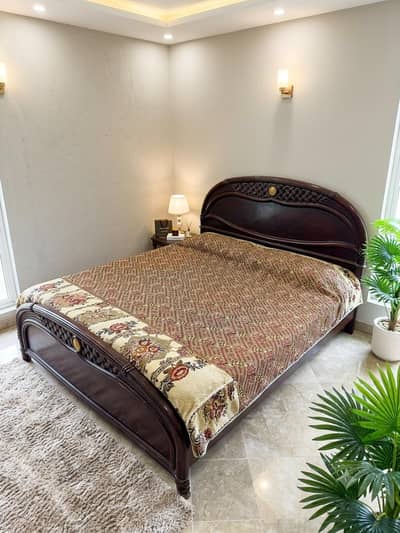 wooden bed for sale urgently